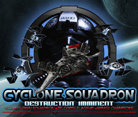 Cyclone Squadron banner